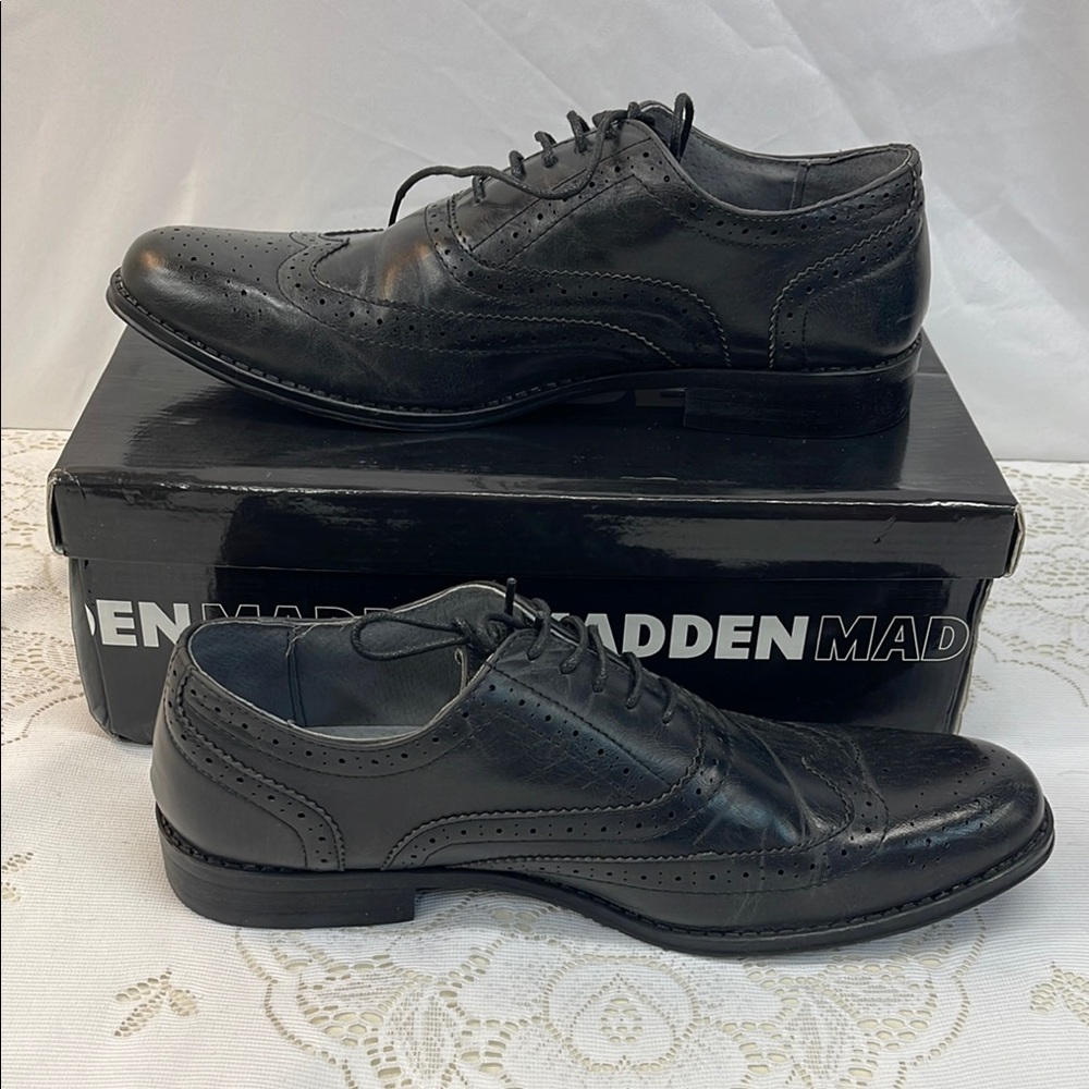 Steve Madden Men's Black Dress Shoes